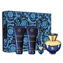 Versace Pour Femme Dylan Blue (W) Set EDP 100ml + EDP Mini 10ml + BL100ML + Bath & SG100ML