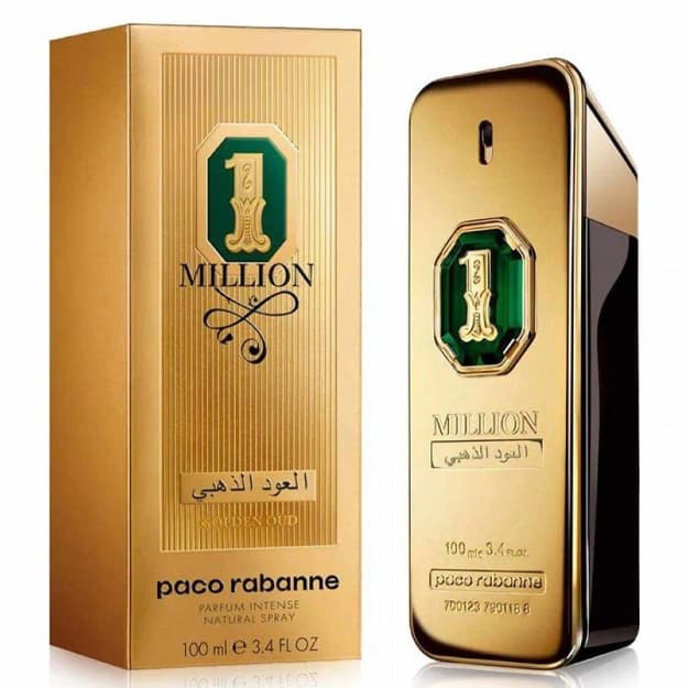 Paco Rabanne 1 Million Golden Oud (M) EDP 100ml Orginal — 1