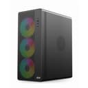 Корпус 2E GAMING Credo Plus V510B с БП 2E ATX600W, 80+, 1xUSB3.0, 1х USB 2.0, 1xUSB Type-C, 4x120мм ARGB, VGA 310мм, TG Side Panel, ATX