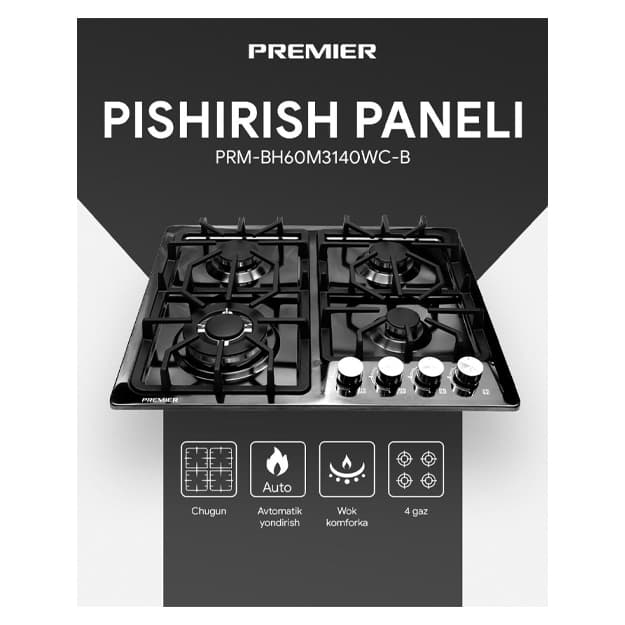 Pishirish paneli Premier BH60M3140WC — 1