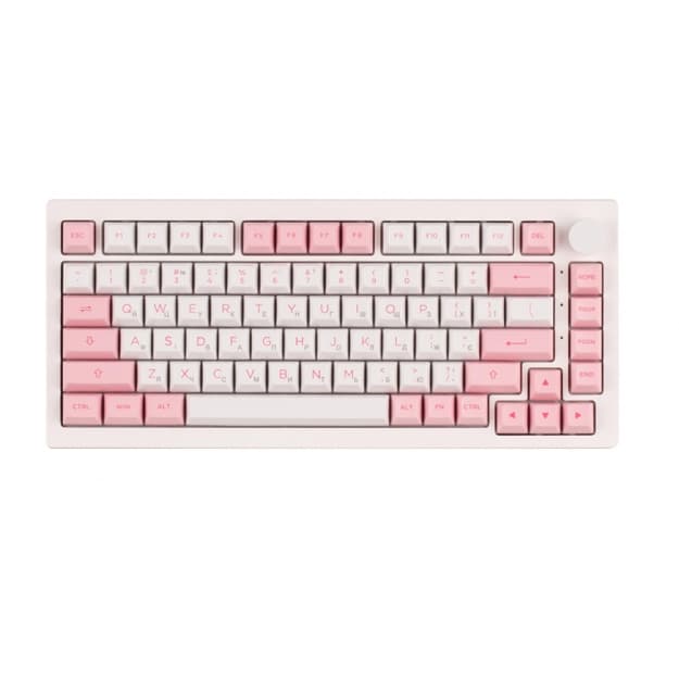 Akko 5075B Plus Prunus Lannesiana CS Silver RGB — Mexanik Klaviatura — 1