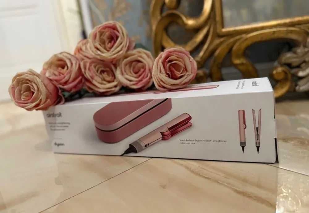 Dyson Airstrait Kanzan Pink — стайлер с эффектом гладкости — 1