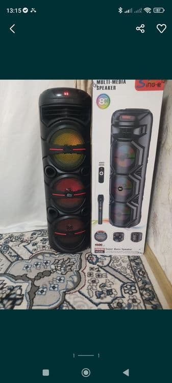 Multi media speaker — 1