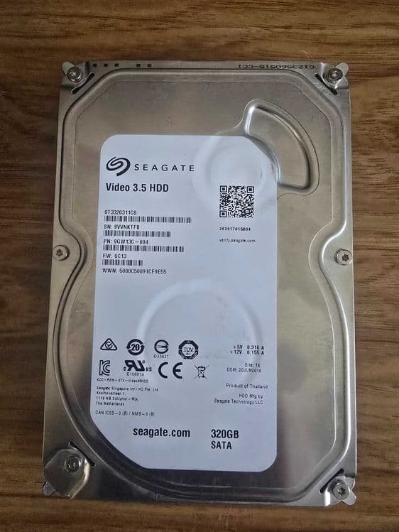 HDD 320GB Seagate — 1
