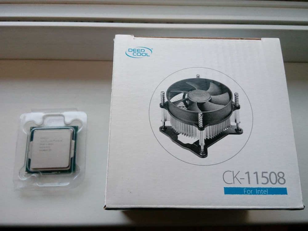 процессор Intel Core i3-4130 + кулер DeepCool — 1