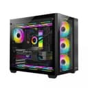 Huntkey CASE S980 White with ARGB FAN кейс компьютерный +