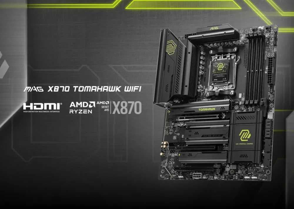 Материнская Плата MSI X870 MAG Tomahawk — 1