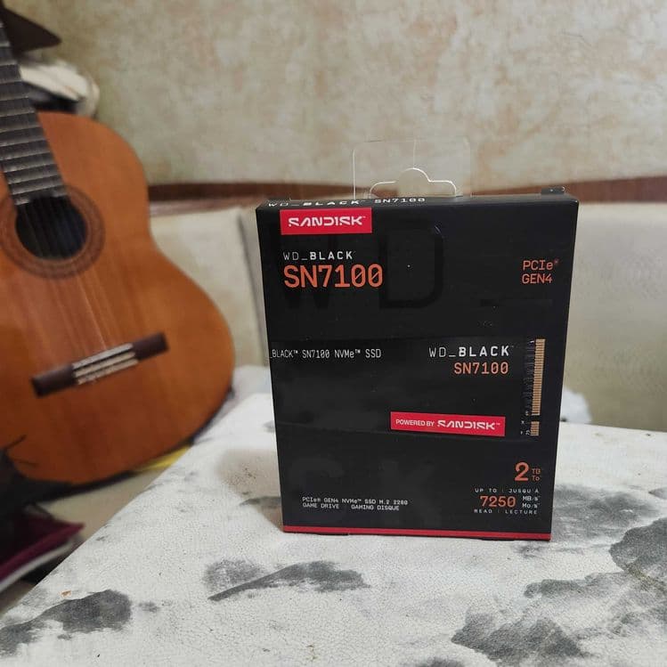 WD_BLACK SN7100 2TB Gen4 — быстрый игровой NVMe SSD — 1