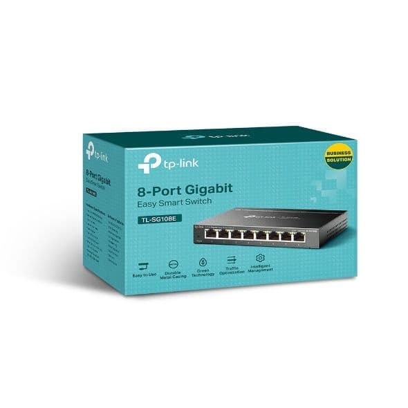 Smart коммутатор Switch - TP-LINK TL- SG108E 8-port Gigabit — 1