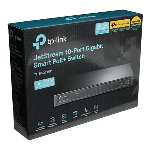 Tp-link TL-SG2210P poe+ switch Управляемый poe свитч — 1