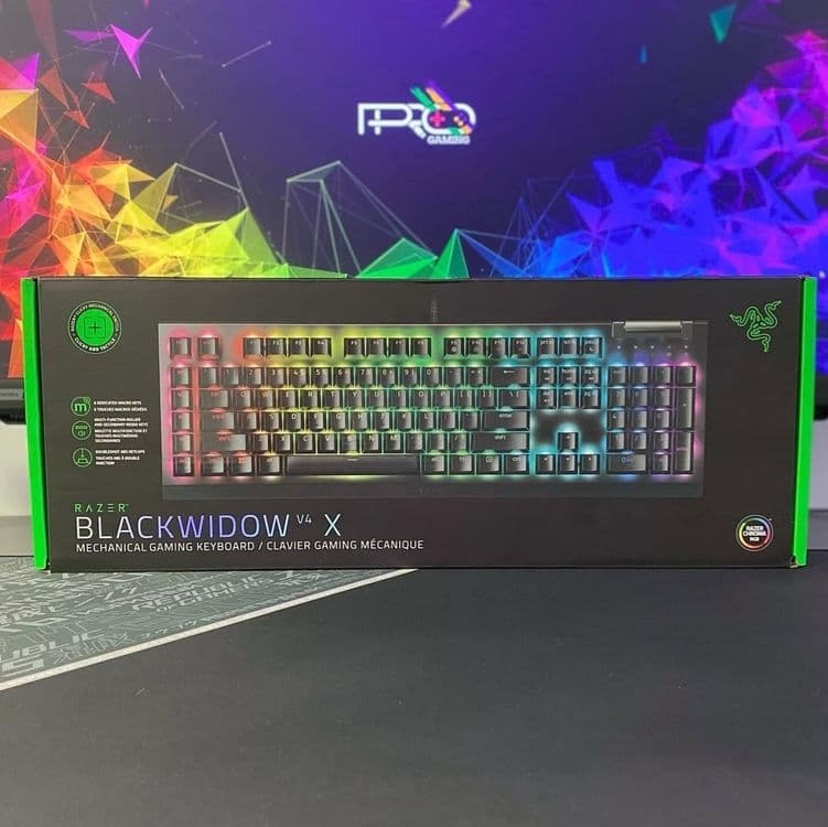 Razer Blackwidow V4 X Yellow Свитчи Механическая Клавиатура СКИДКА — 1