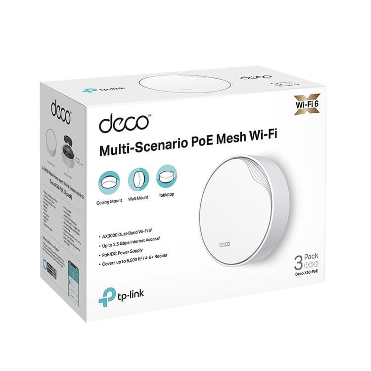 Tp link Deco X50 Poe 3 pack новый год гарантия — 1