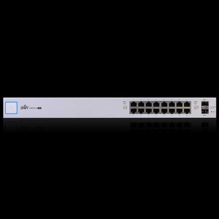 Коммутатор Ubiquiti UniFi Switch PoE 16 портов 150W — 1