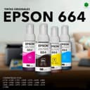 Оригинал! (4шт) Чернила и краска Epson 664,103,108 для Принтера