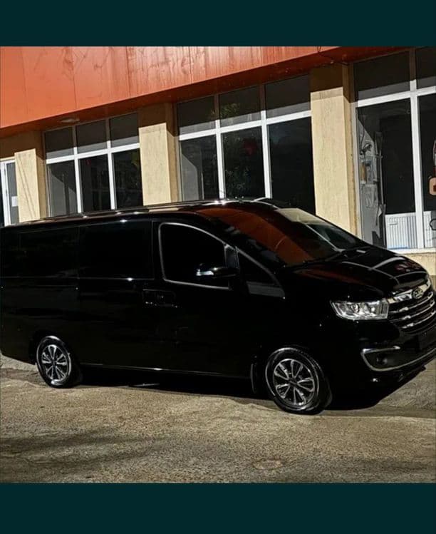 TAXI Jac M3 miniven 8+1 o‘rindiqli. UZB bo‘ylab avtotranspor xizmati. — 1