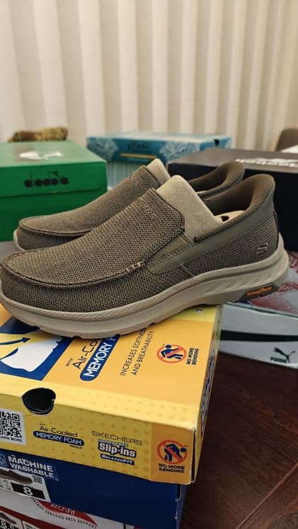 Мокасины Skechers Pollard-Wilfred со скидкой — 1