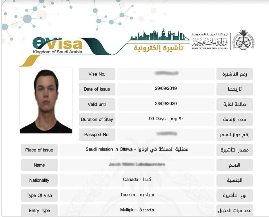 Saudiyaga TURIZM VIZA olib beramiz — 1