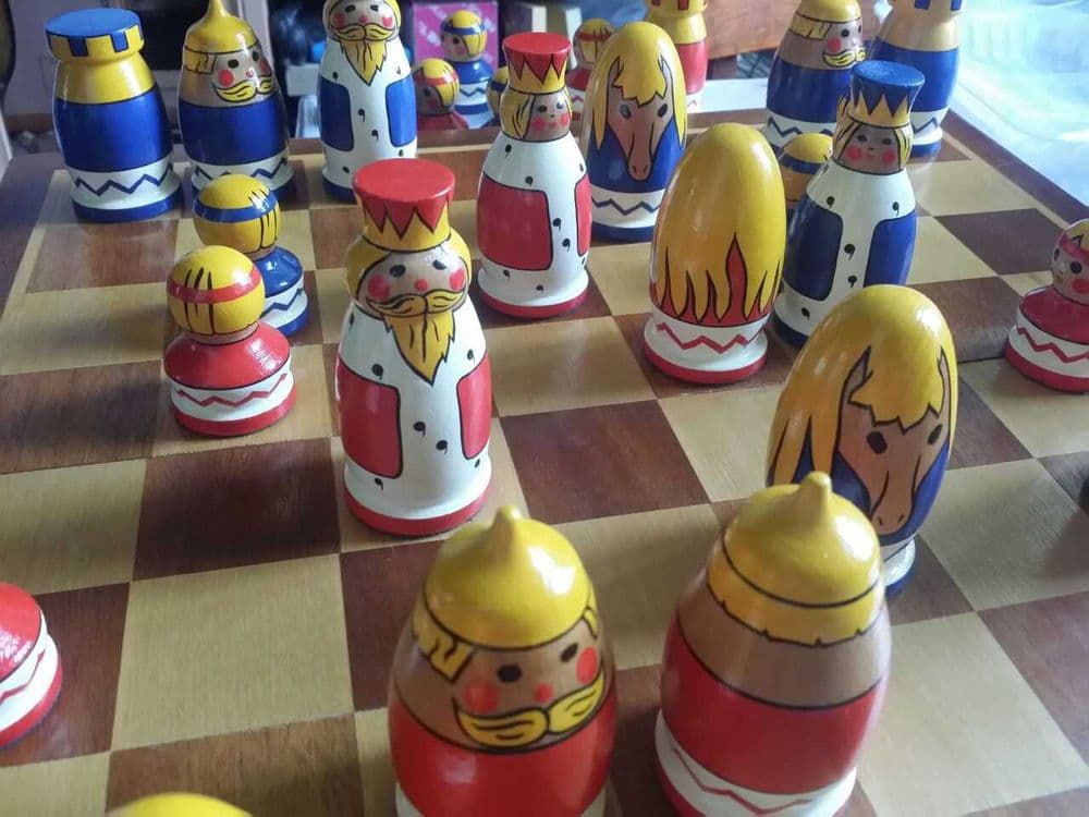 Шахматы "Сказочное царство" редкость винтаж — 1