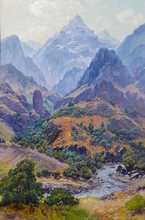 Картина "Ущелье Кок Су " — 1