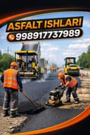 Asfalt ishlari |Асфальт ишлари