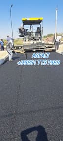 Asfalt ishlari. || Асфальт ишлари