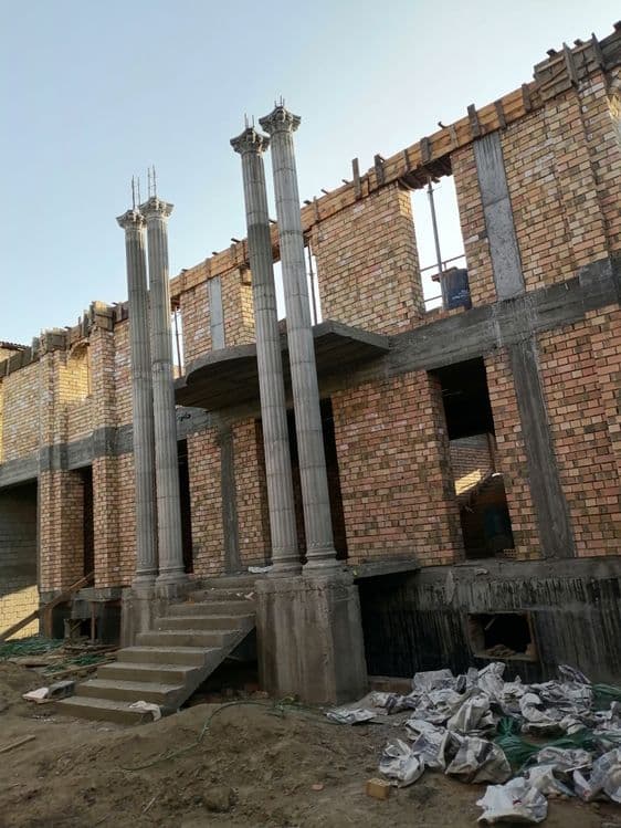 Qurilish xizmati. Beton, Fundament, g'isht terish. Noldan uy. — 1