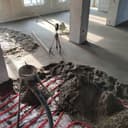 Стяжка над теплым полом