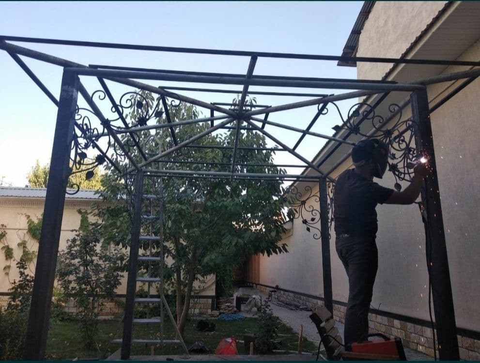 Svarshik сваршик металлоконструкций ворота навес решетка darvoza ewik — 1