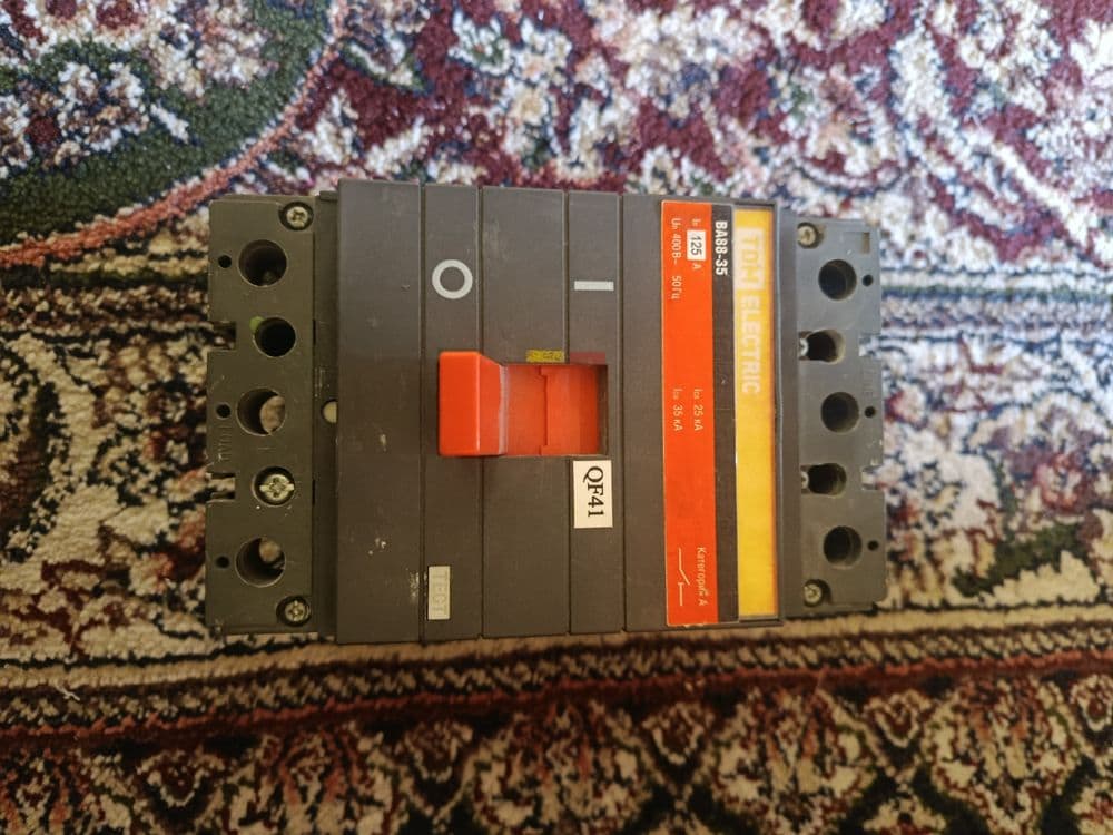 TDM elektrik avtomat — 1
