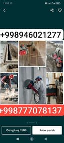 Beton kesish teshish xizmati