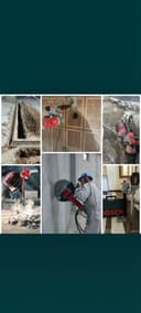 Beton teshish eshik ochish
