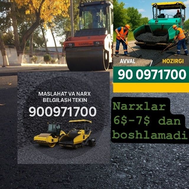 Асфальт хизматлари Asfalt — 1