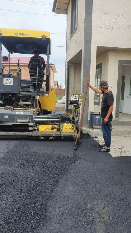 Asfalt yotqizish Asfalt ishlari Asfalt qilamiz Asfaltlash Xizmati — 1