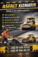 Asfalt асфальт ishonchli va kafalat beramiz