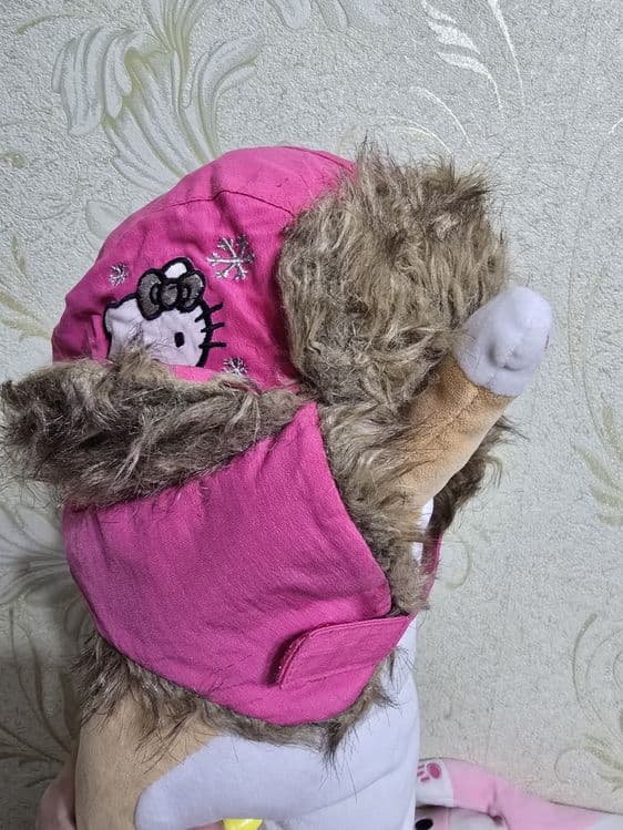 Зимняя шапка на девочку — 1