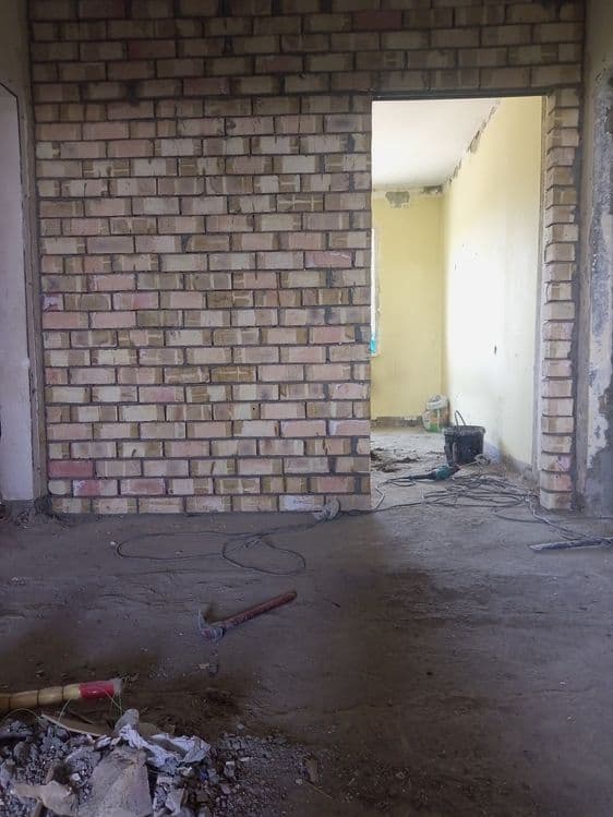 Balkonga gʻisht Кладка Балкона Аблицовычний кирпичом фасад подрашивка — 1