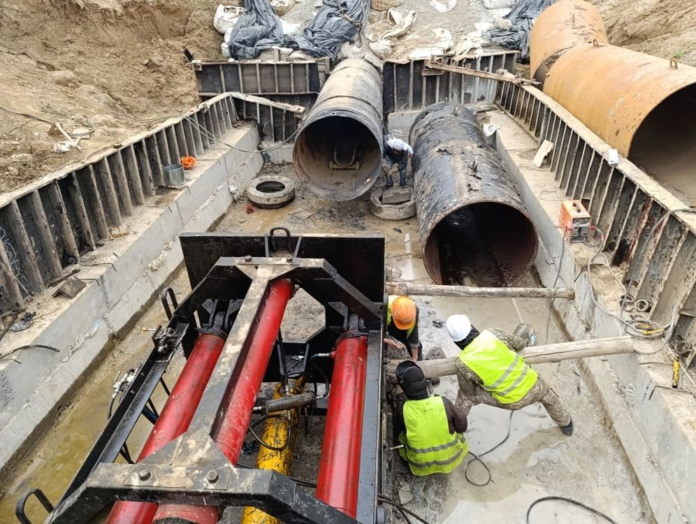 Прокол агрегат 800 тон. — 1