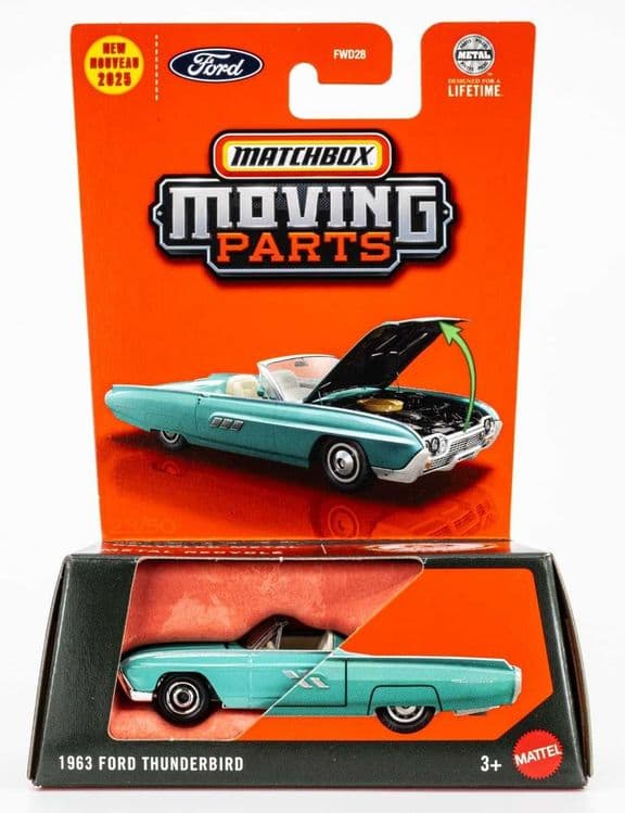 Matchbox Moving Parts 1963 Ford Thunderbird — 1