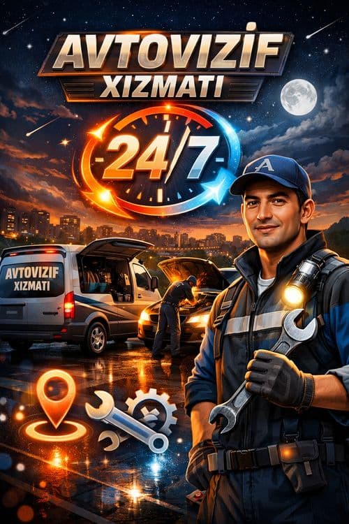 Avtousta 24/7 avtovizif xizmati avto vizov avto benzanasos — 1