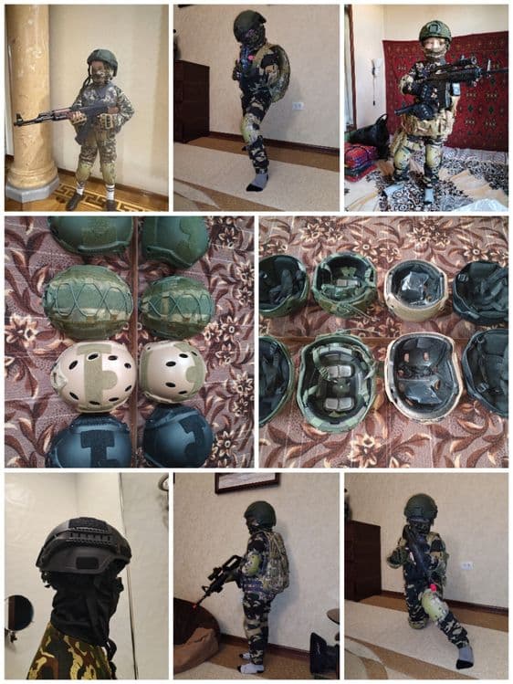 Форма и аксесуары военная и ГАИ для будущих защитников — 1