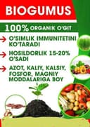 Bio gums o’gitlari sotiladi