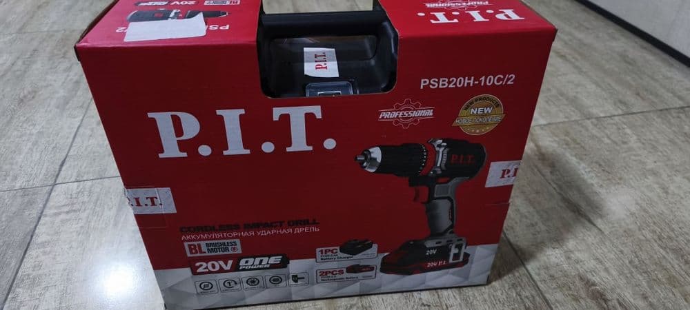 Шуруповёрт PIT PSB20H-10C/2 оригинальный — 1