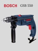 Дрель ударная Bosch GSB 550