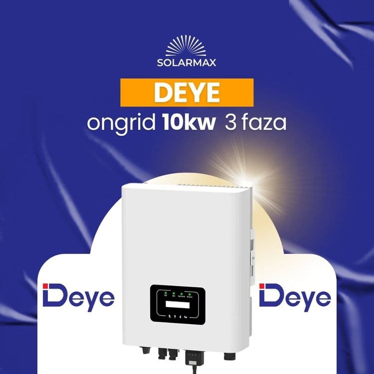 Deye 10kw 3-fazali invter SUN-10K-G06P3-EU-AM2-P1 modelidagi — 1