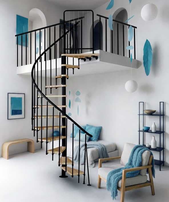 Винтовая лестница Atrium Novo — 1
