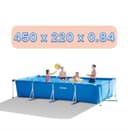 Каркасный бассейн Intex 450х220х84см