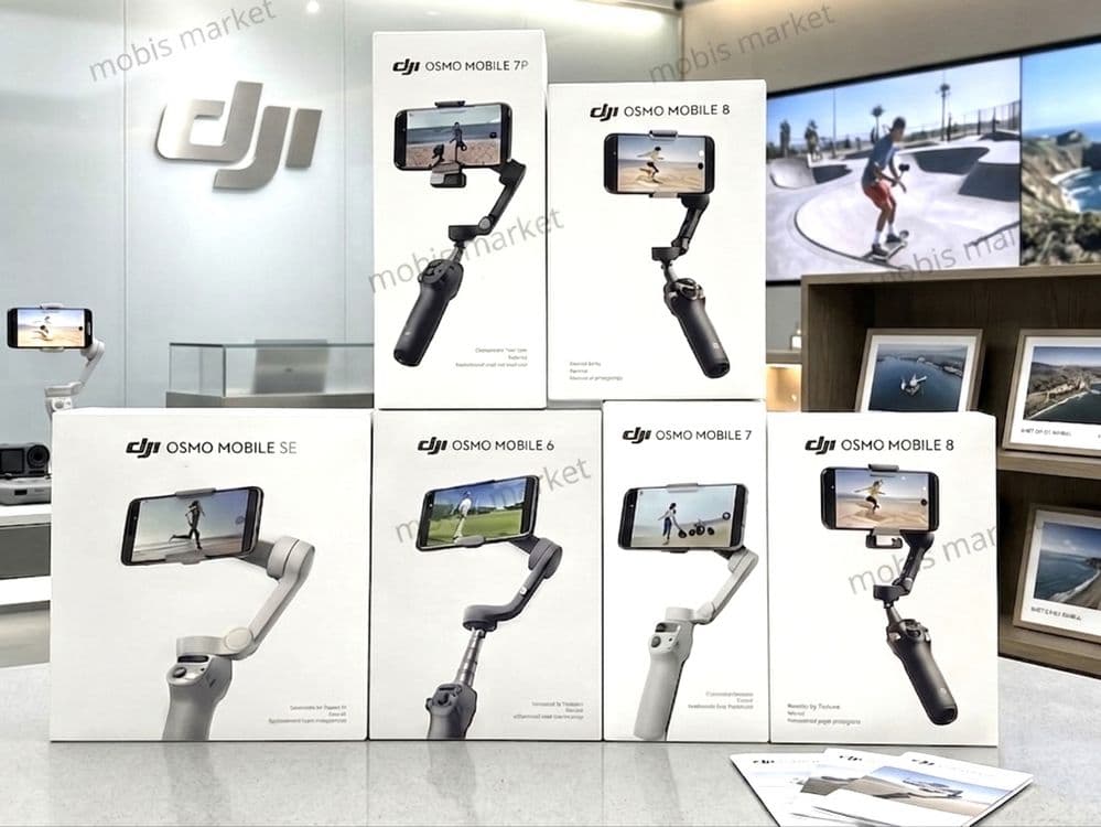 Стабилизаторы Dji Osmo 6, 7, 8 Se. Есть доставка — 1