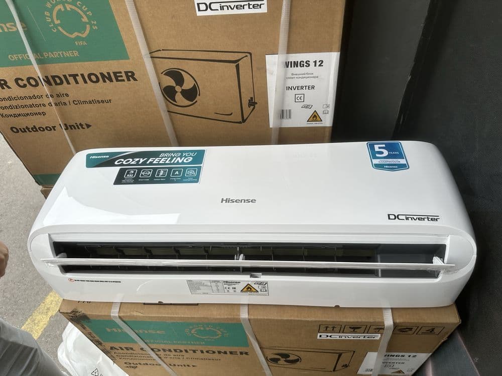 Кондиционер HISENSE 9/12 dc inverter 5 лет гарантия Доставка Установка — 1