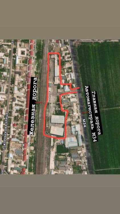 Земля около Железной дороги и Автомагистрали для бизнеса — 1