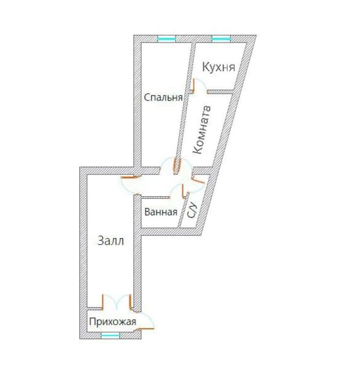 Продаётся квартира: 2/7/7 Чорс Гуму — 1